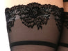 SALE! Floral Flocked Lace Top Thigh Highs 3xl-5xl (NEW!)