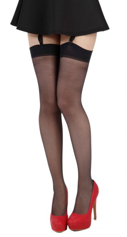 SALE! Sheer Thigh High Stockings 2x-3x (2 pairs)