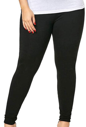 Classic Black Leggings - Extra Long / TALL