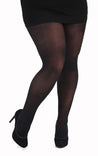 40 Denier Semi Opaque Tights  2x-3x
